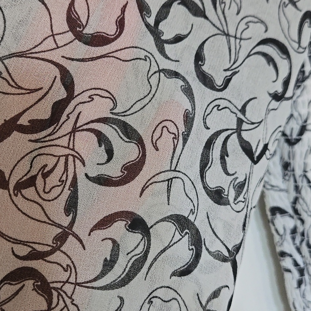 Wilfred Patterned Cropped Blouse - Picture 5 of 9